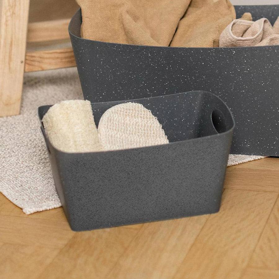 Koziol Germany Boxxx Storage Bin Medium - Ash Grey