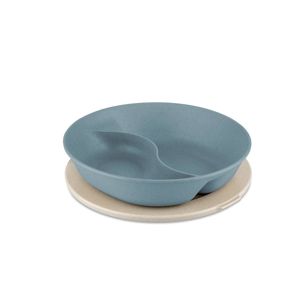 Koziol Germany Connect Separee Bowl with Lid - Blue