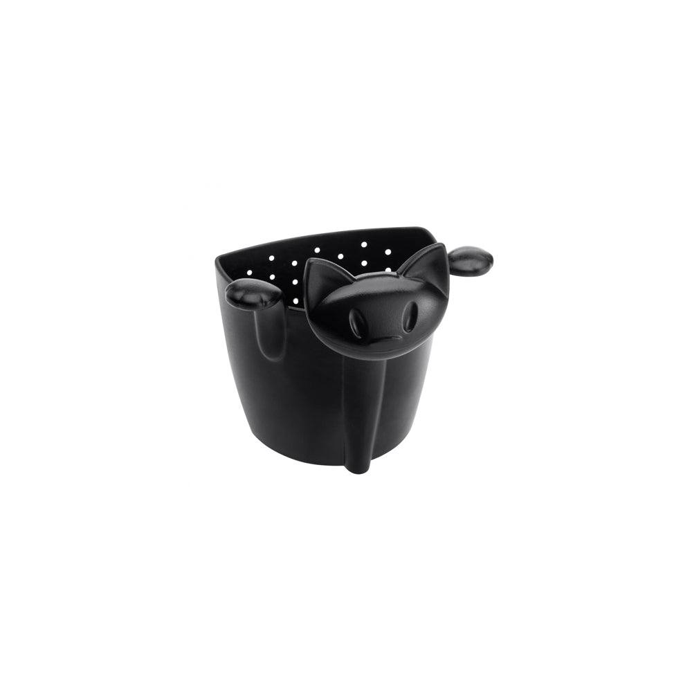 Koziol Germany Miaou Tea Strainer - Cosmos Black