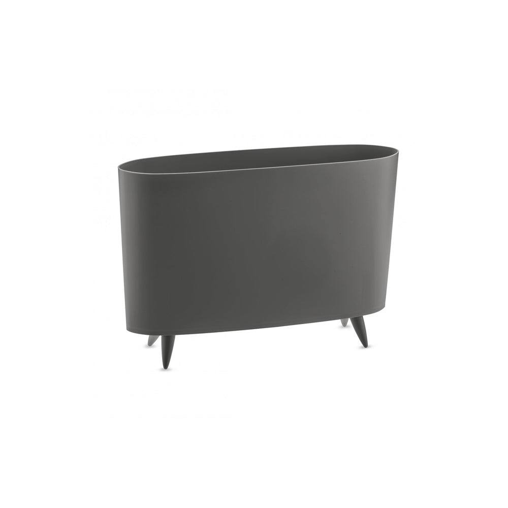 Koziol Germany Milano Magazine Rack - Deep Grey