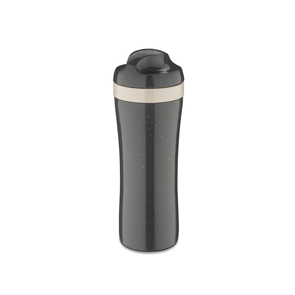 Koziol Germany Oase Water Bottle 425ml - Ash Grey