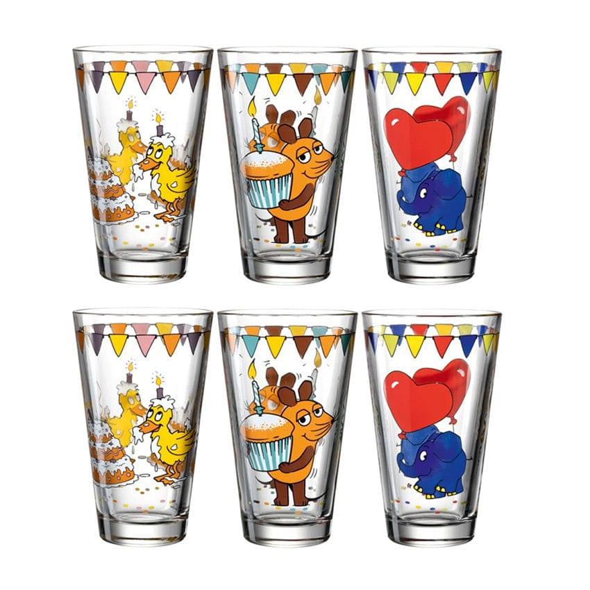 Leonardo Germany Bambini Tall Tumblers, Set of 6 - Assorted