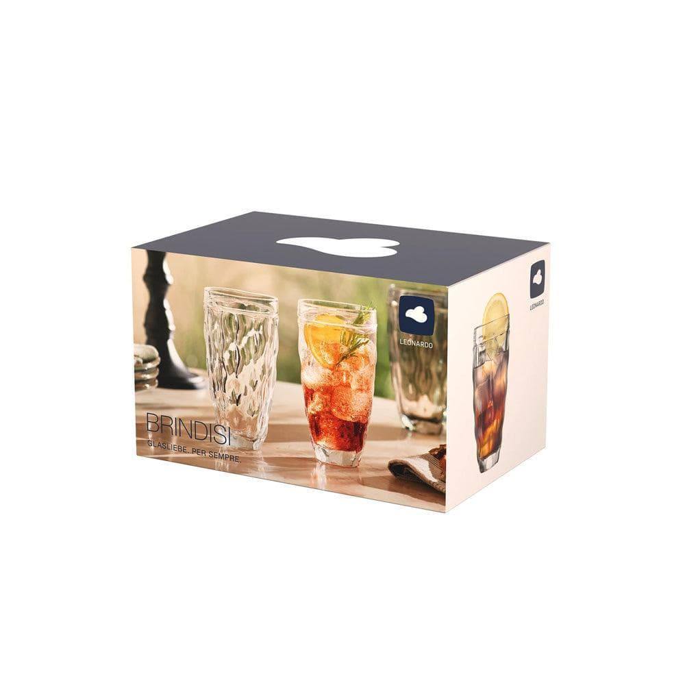 Leonardo Germany Brindisi Long Drink Glasses 370ml, Set of 6