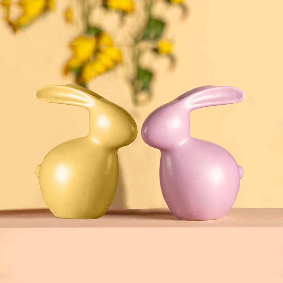 Leonardo Germany Bunny Ceramic Decorative Sculptures Set of 3 - Assorted