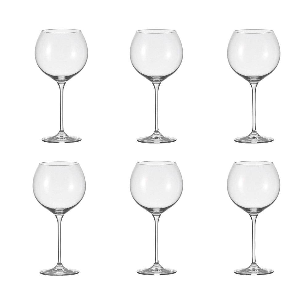 Leonardo Germany Cheers Burgundy Glasses 750ml, Set of 6