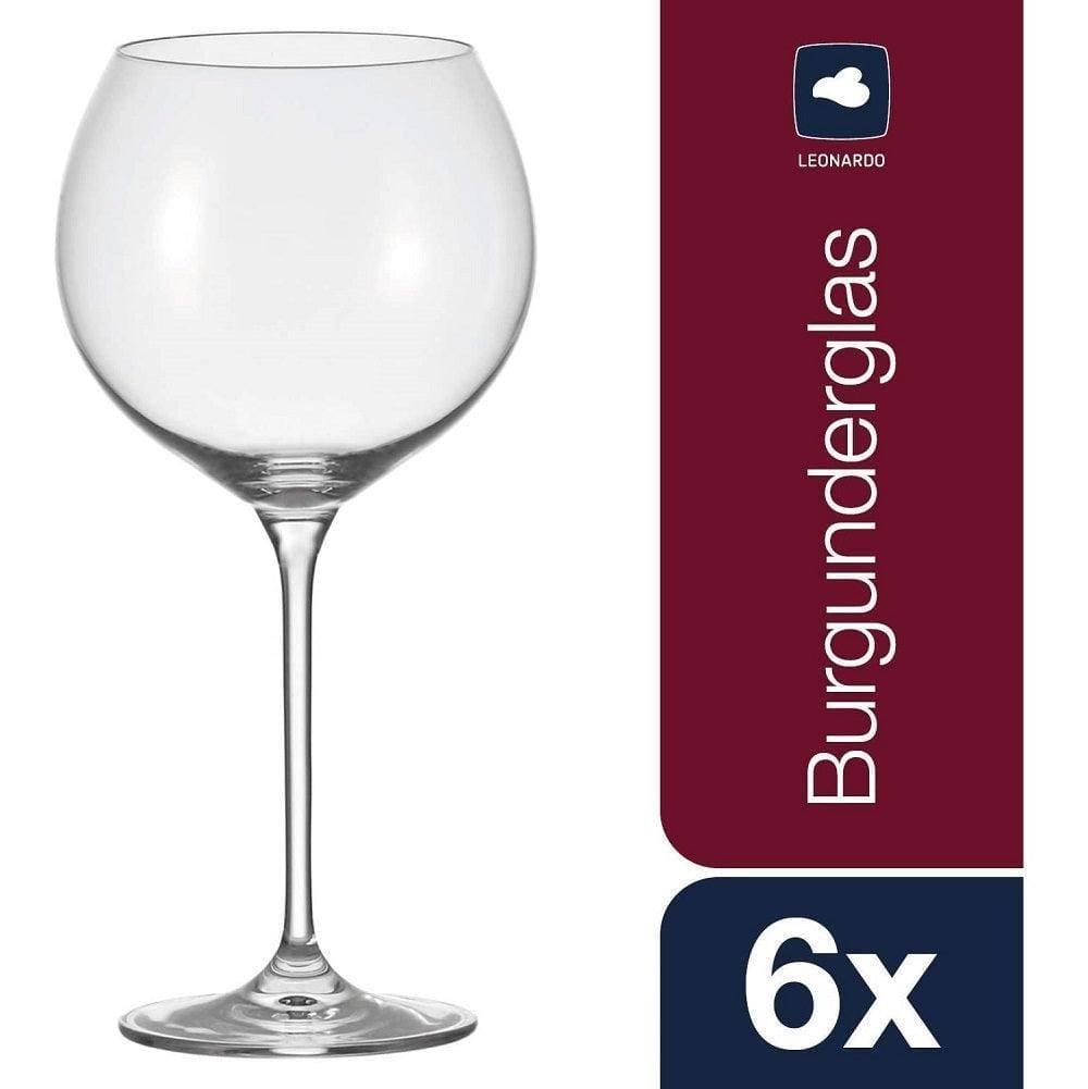 Leonardo Germany Cheers Burgundy Glasses 750ml, Set of 6