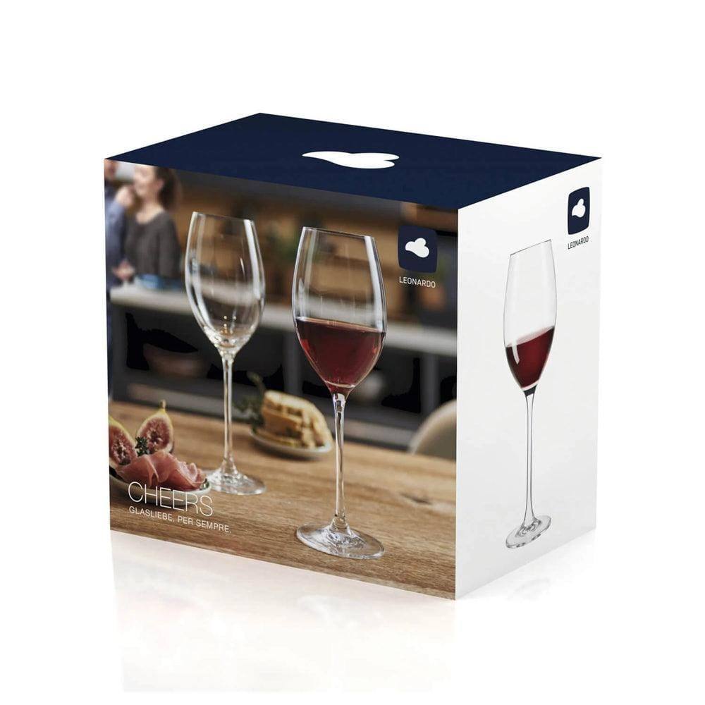 Leonardo Germany Cheers Red Wine Glasses 520ml, Set of 6