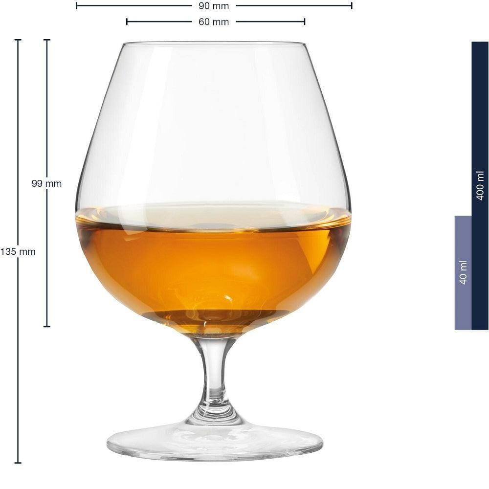 Leonardo Germany Ciao Cognac Glasses 400ml, Set of 6