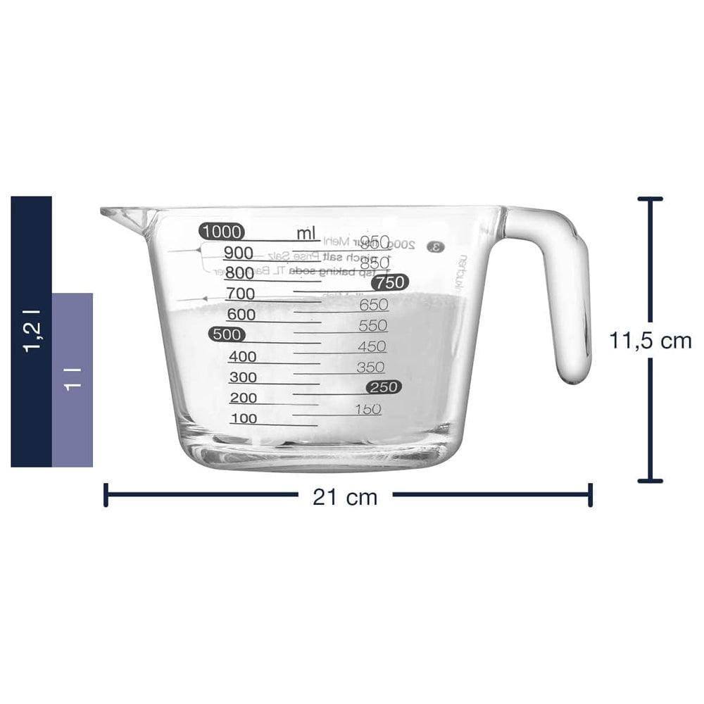 Leonardo Germany Cucina Glass Measuring Cup