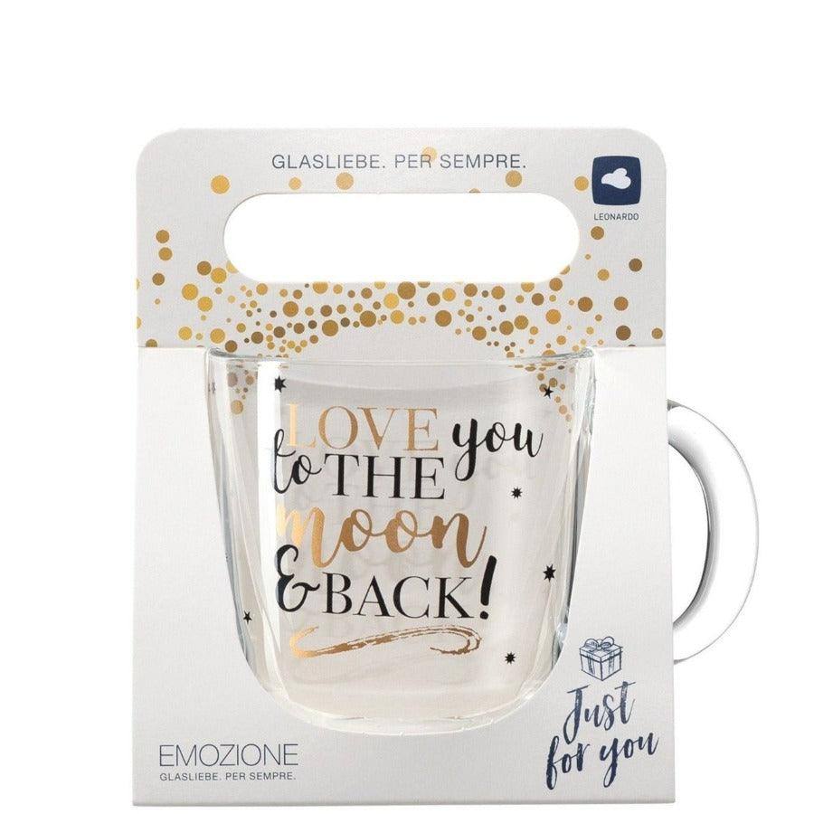 Leonardo Germany Emozione Glass Mug 400ml - Love