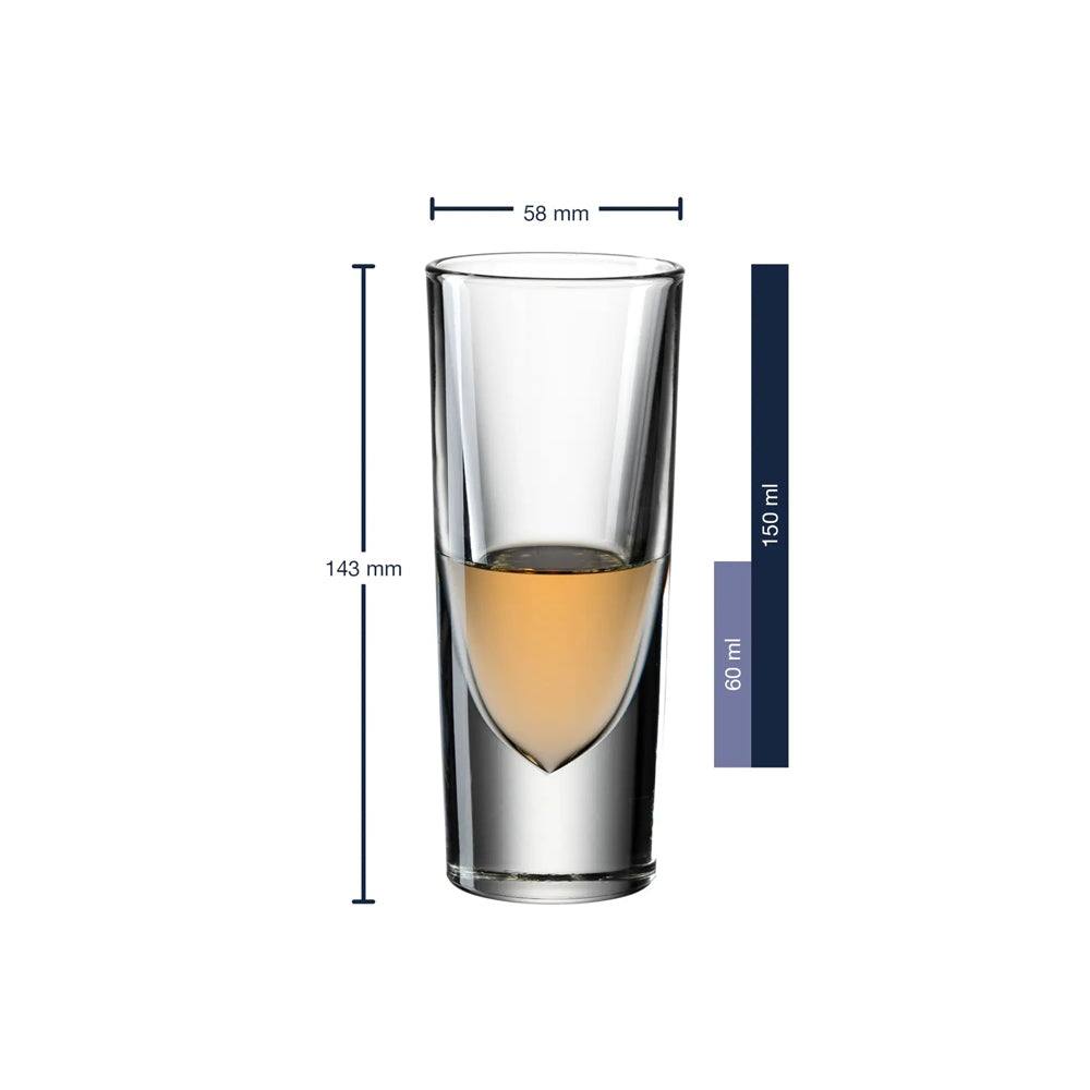 Leonardo Germany Gilli Grappa Tumblers 150ml, Set of 6