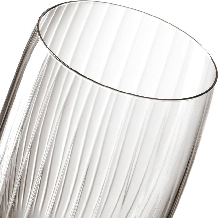 Leonardo Germany Poesia Long Drink Tumblers 460ml, Set of 6 - Grey