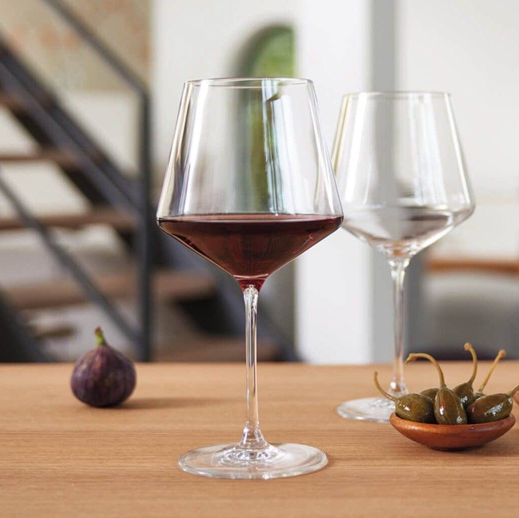 Leonardo Puccini Burgundy Glasses 730ml, Set of 6