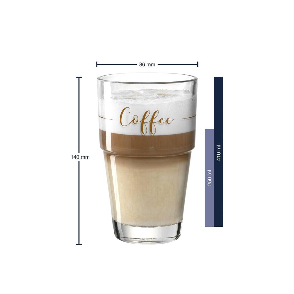 Leonardo Germany Solo Coffee Tumblers 410ml, Set of 6