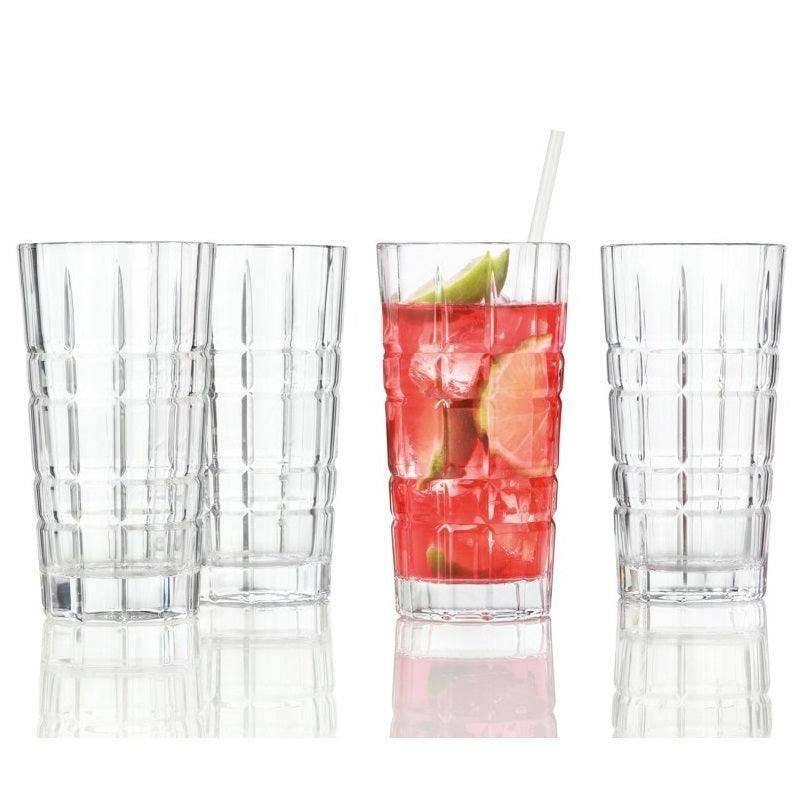 Leonardo Germany Spiritii Large Long Drink Tumblers 400ml, Set of 4