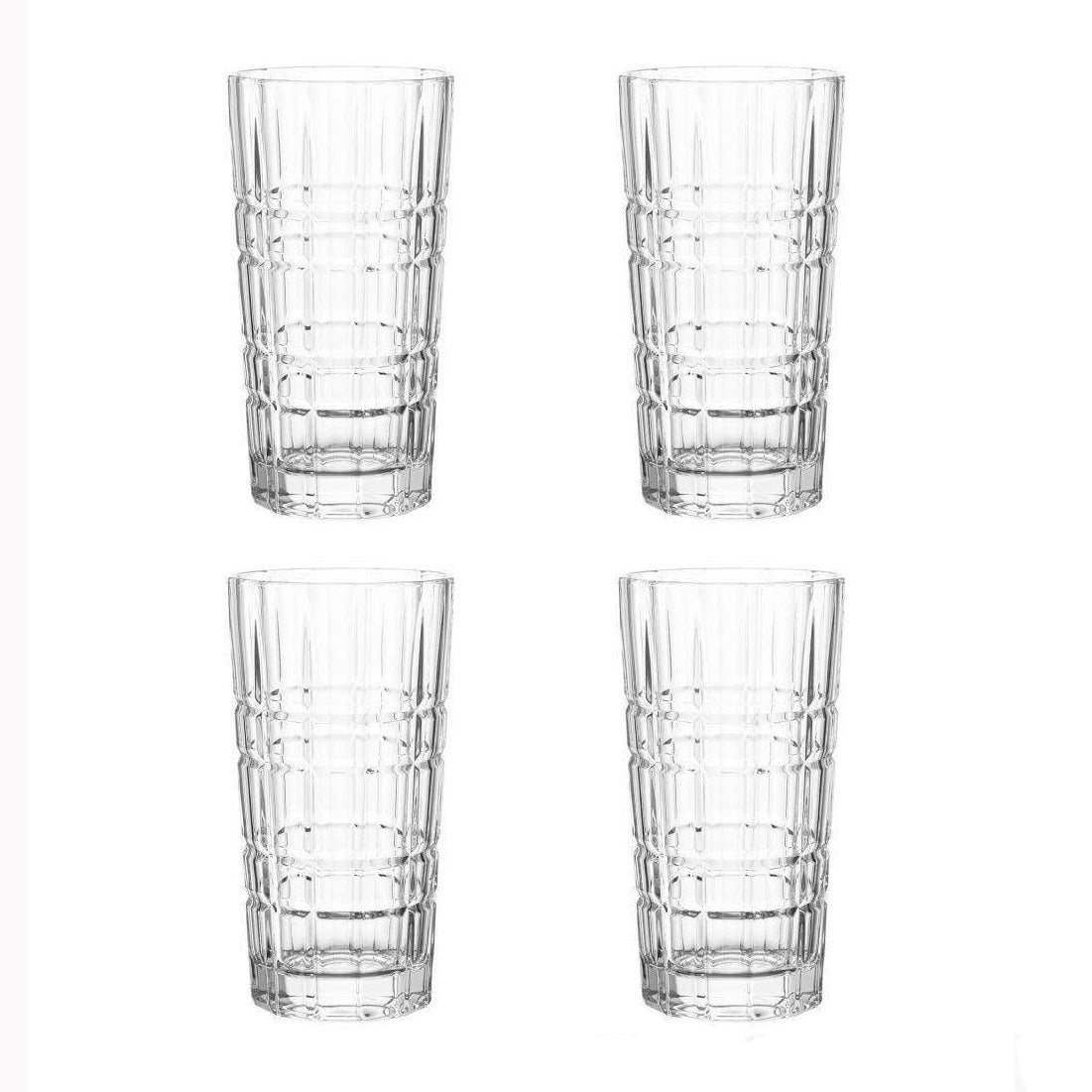 Spiritii Large Long Drink Tumblers 400ml, Set of 4