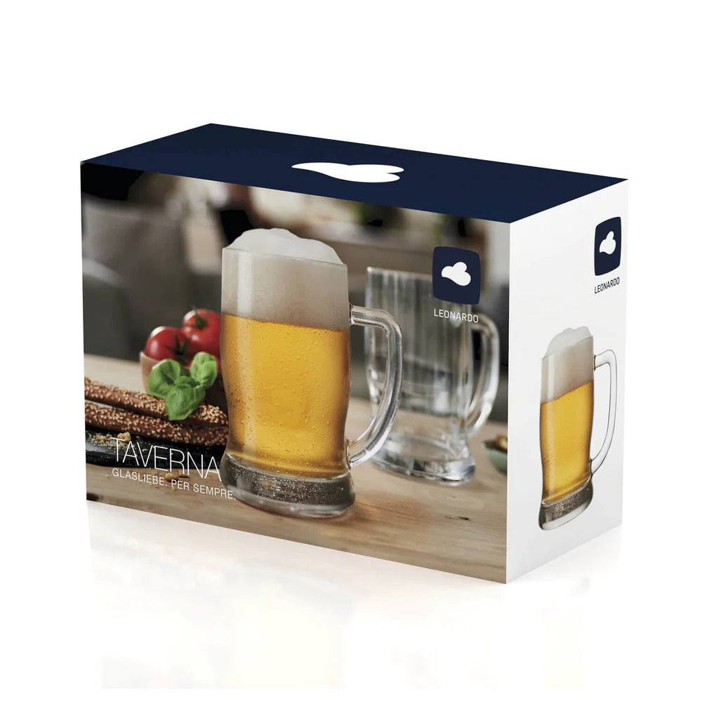 Leonardo Germany Taverna Beer Mugs 500ml, Set of 2