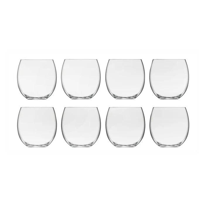 Balloon Tumblers 450ml, Set of 8