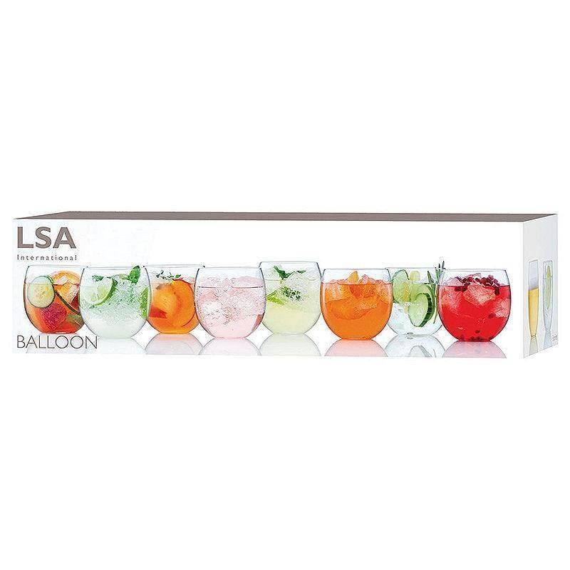 LSA International Balloon Tumblers 450ml, Set of 8