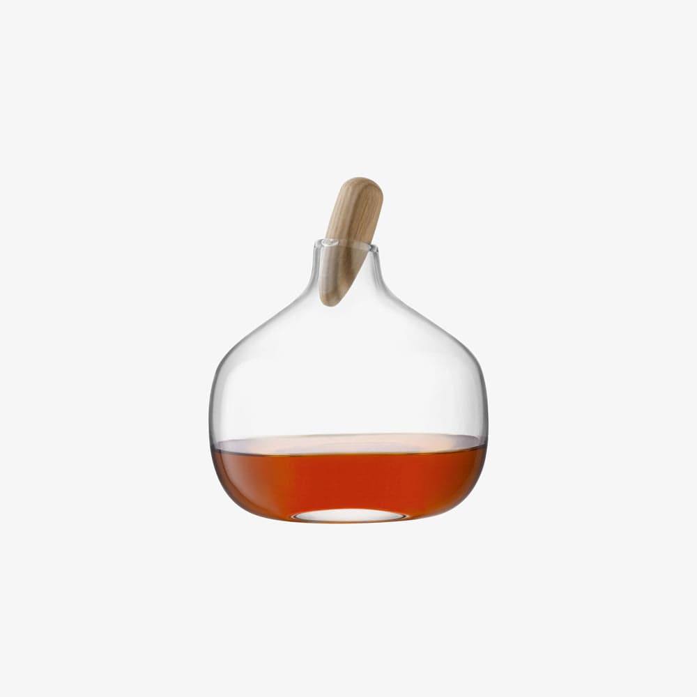 LSA International Float Decanter with Oak Wood Stopper 1300ml