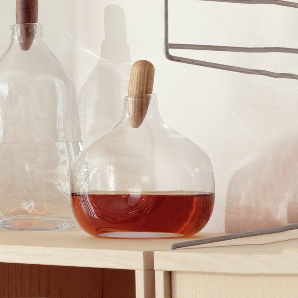 LSA International Float Decanter with Oak Wood Stopper 1300ml