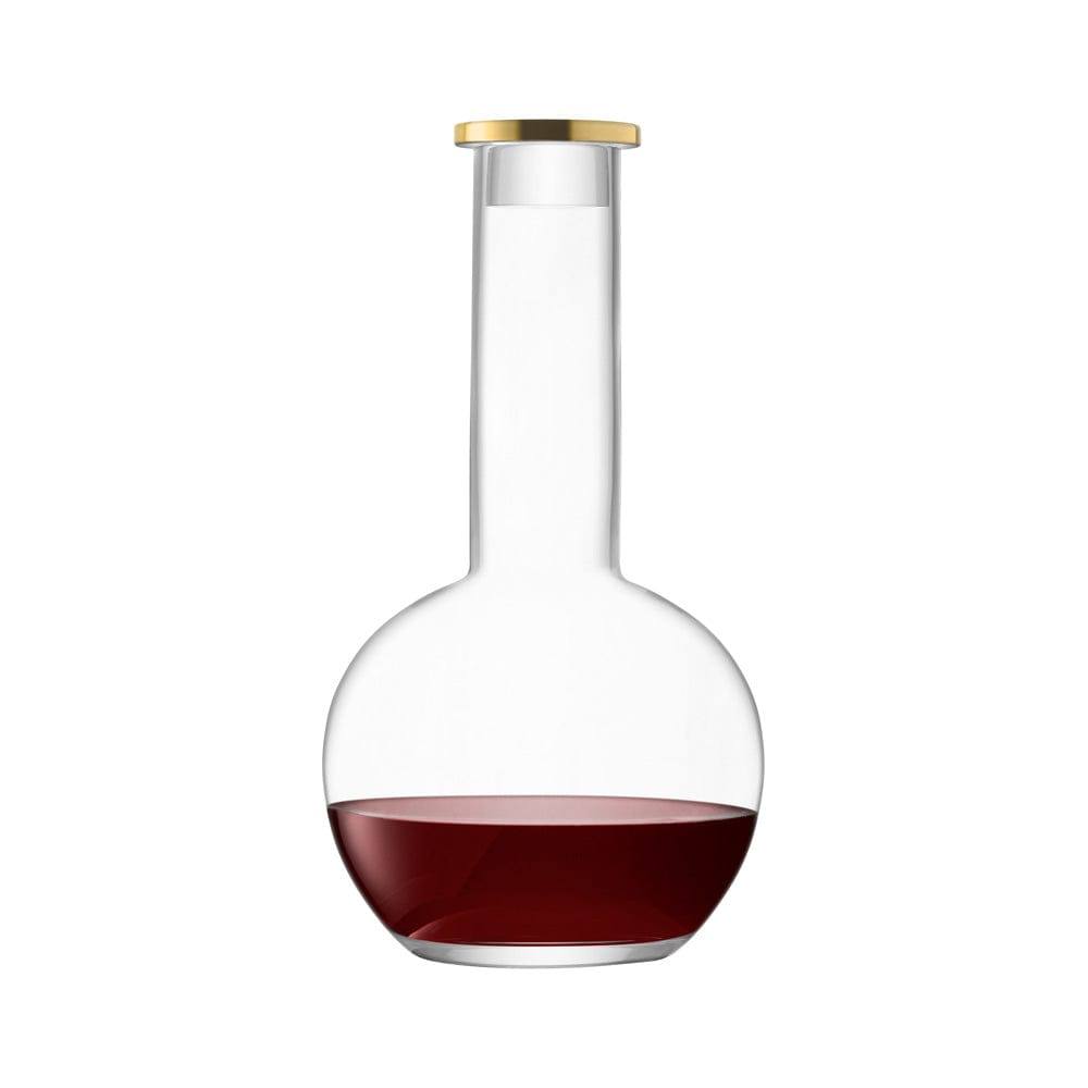 LSA International Luca Decanter with Gold Rim Stopper 1500ml