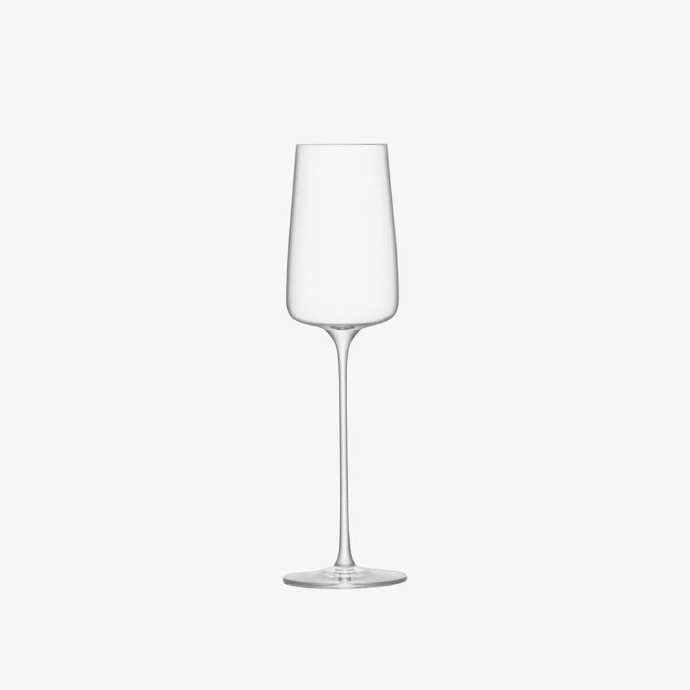 LSA International Metropolitan Champagne Flutes 230ml, Set of 4