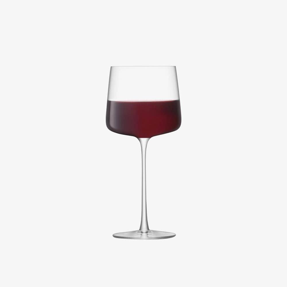 LSA International Metropolitan Red Wine Glasses 400ml, Set of 4