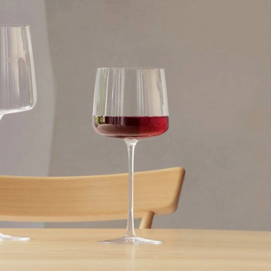 LSA International Metropolitan Red Wine Glasses 400ml, Set of 4