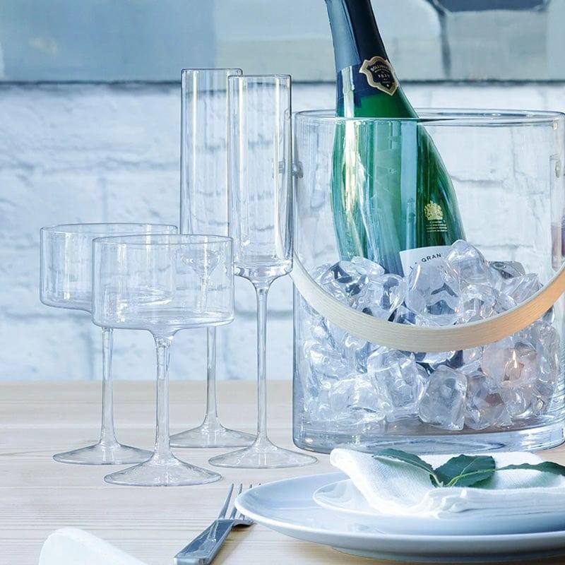 LSA International Otis Champagne Flutes 150ml, Set of 2