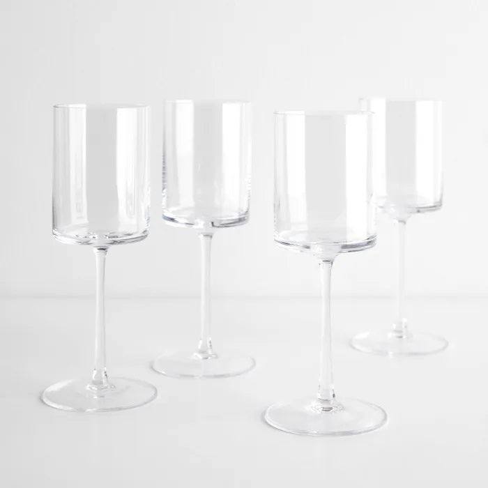 LSA International Otis White Wine Glasses 240ml, Set of 2