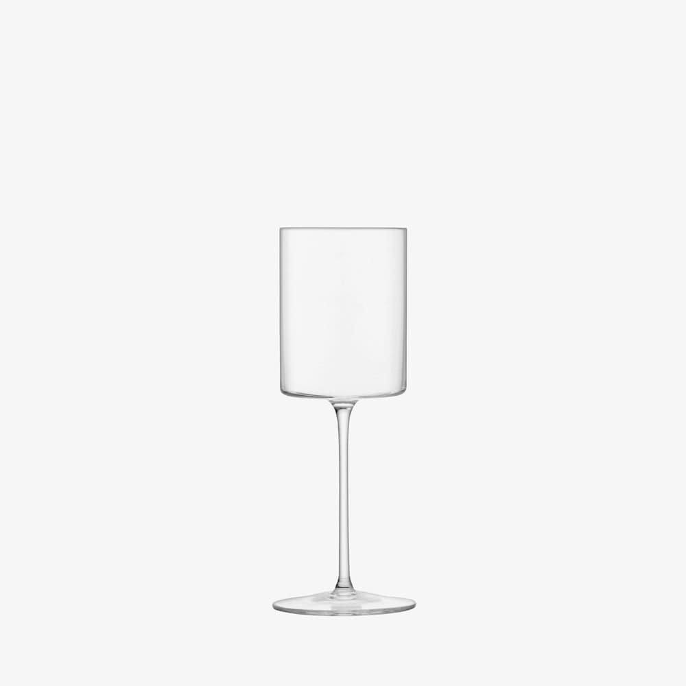 LSA International Otis White Wine Glasses 240ml, Set of 2