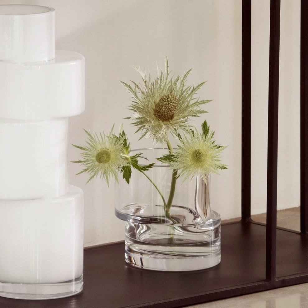 LSA International Tier Small Glass Vase