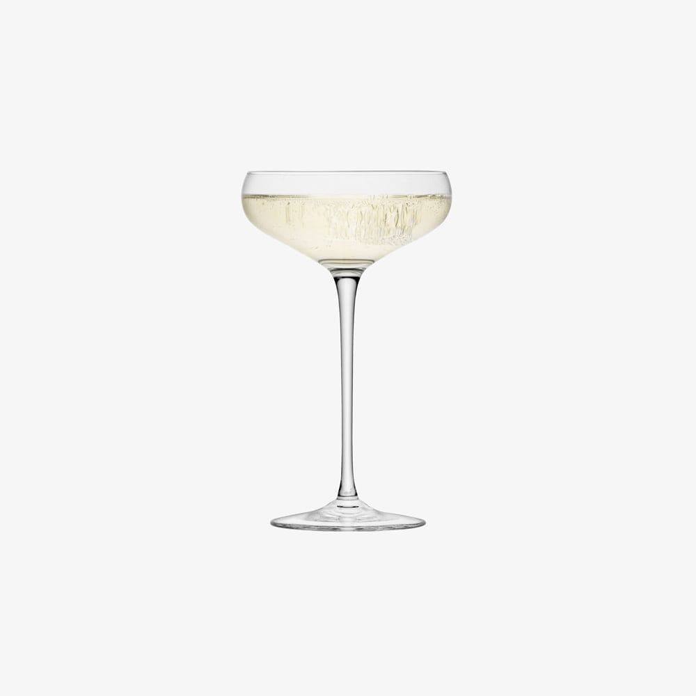 LSA International Wine Collection Champagne Saucers 300ml, Set of 4