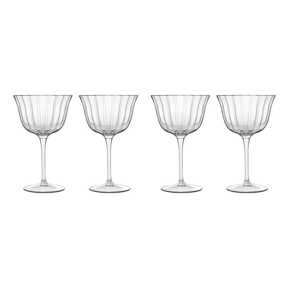 Luigi Bormioli Bach Cocktail Glasses 265ml, Set of 4