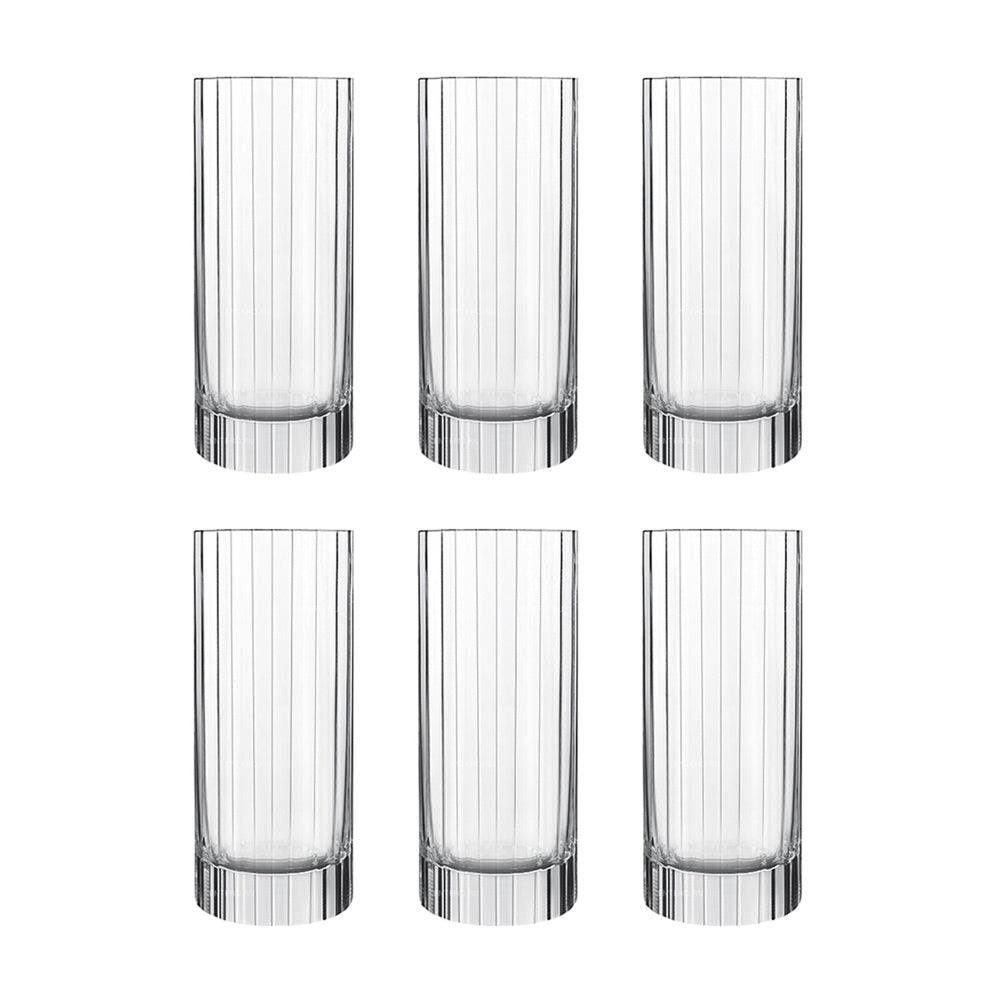 Luigi Bormioli Bach Long Drink Glasses 480ml, Set of 6