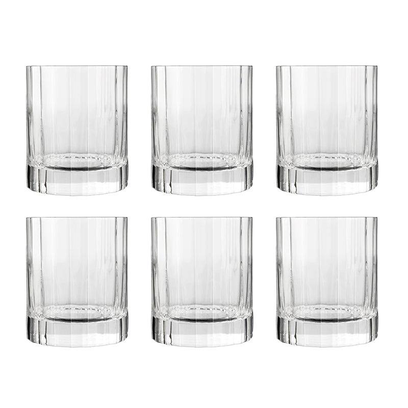 Luigi Bormioli Bach Whiskey Tumblers 330ml, Set of 6