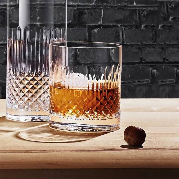 Luigi Bormioli Diamante Whiskey Tumblers 380ml, Set of 6