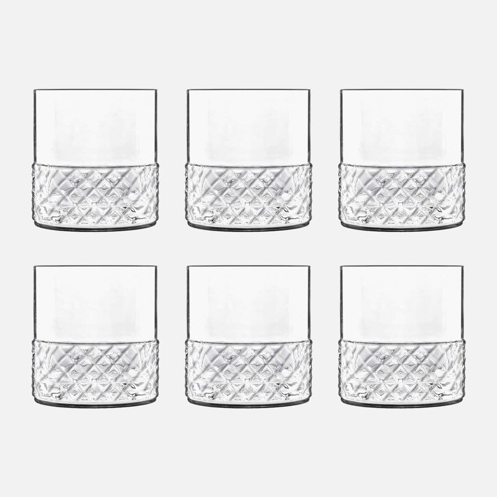 Luigi Bormioli Roma Whiskey Tumblers 300ml, Set of 6