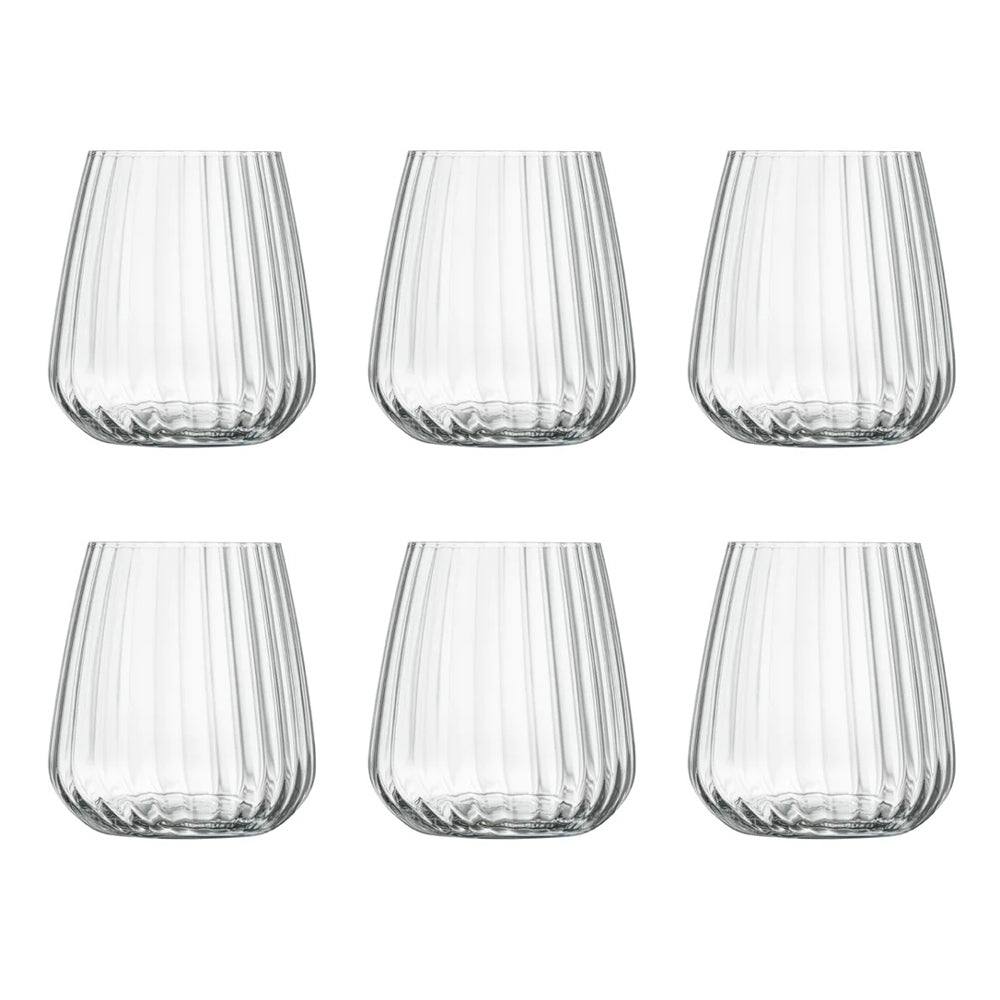 Luigi Bormioli Speakeasy Swing Whiskey Tumblers 450ml, Set of 6