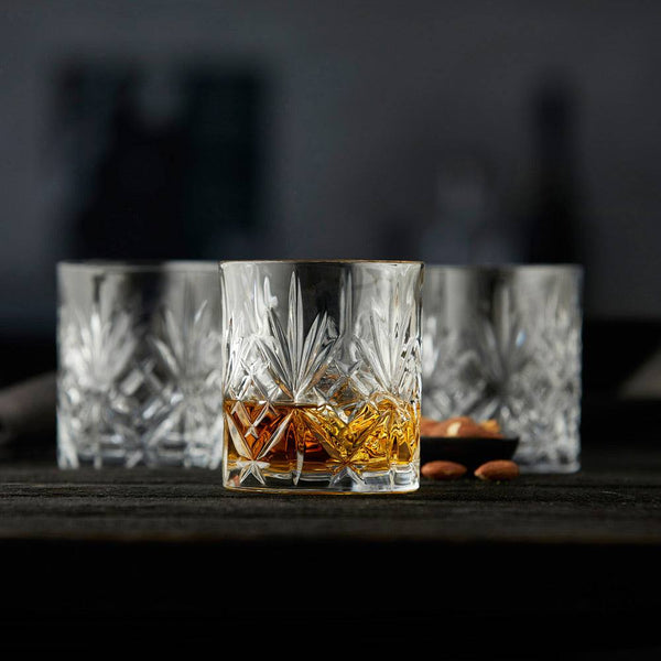 Lyngby Glas Melodia Crystal Whiskey Glasses 310ml, Set of 6
