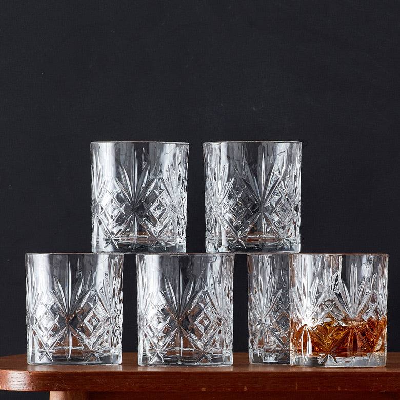 Lyngby Glas Melodia Crystal Whiskey Glasses 310ml, Set of 6