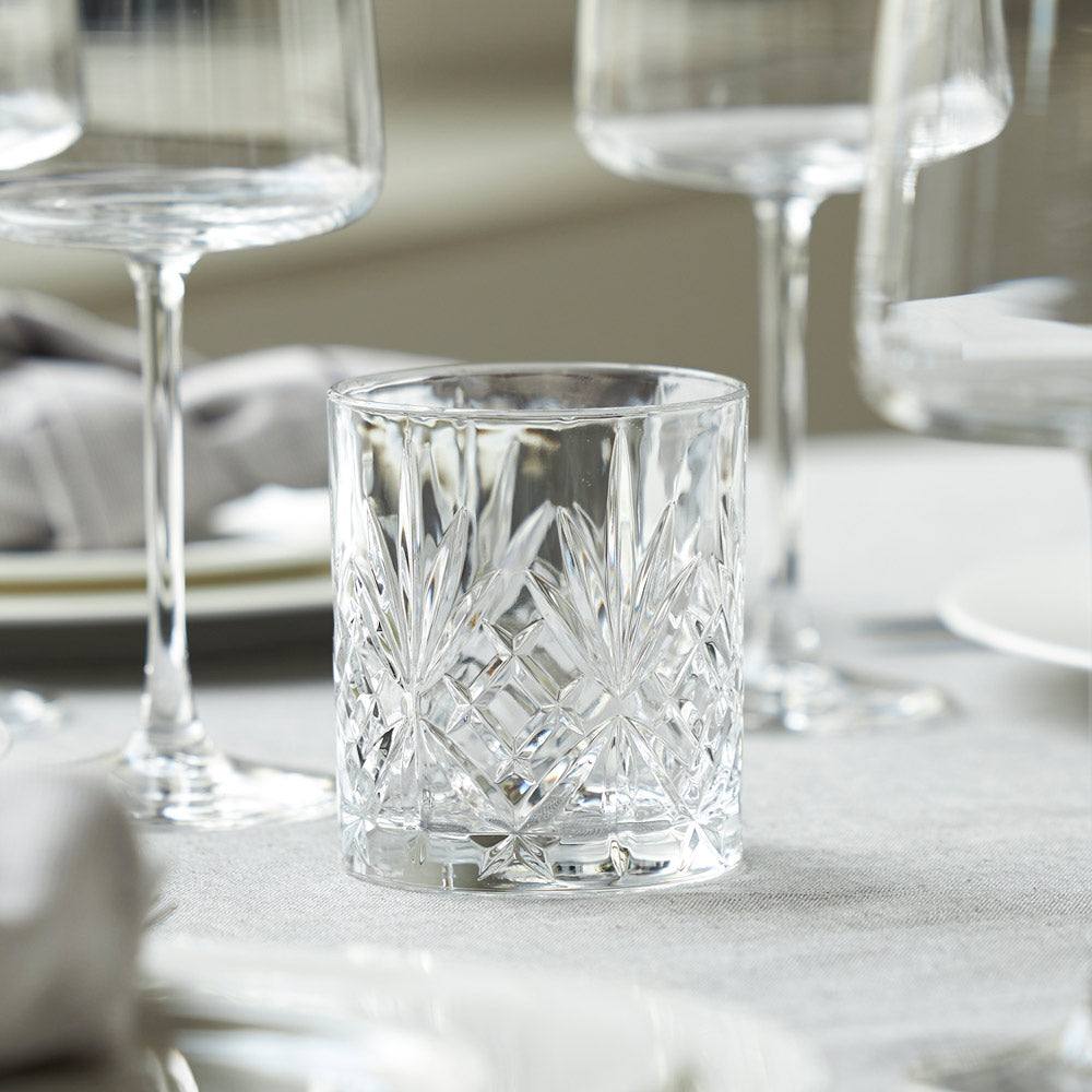 Lyngby Glas Melodia Crystal Whiskey Glasses 310ml, Set of 6