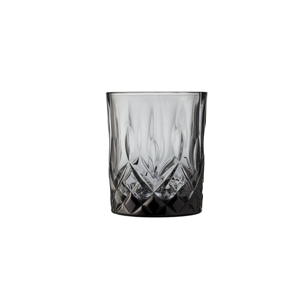 Lyngby Glas Sorrento Tumblers 320ml, Set of 4 - Smoke