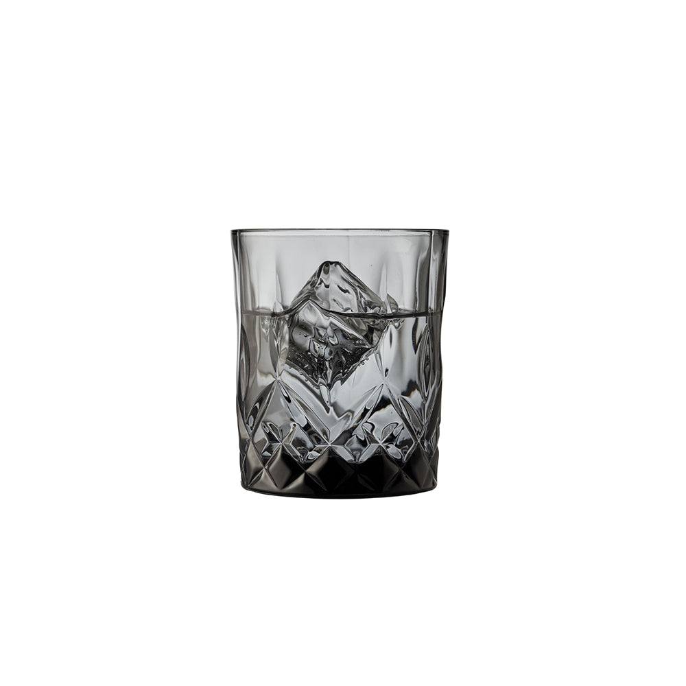 Lyngby Glas Sorrento Tumblers 320ml, Set of 4 - Smoke