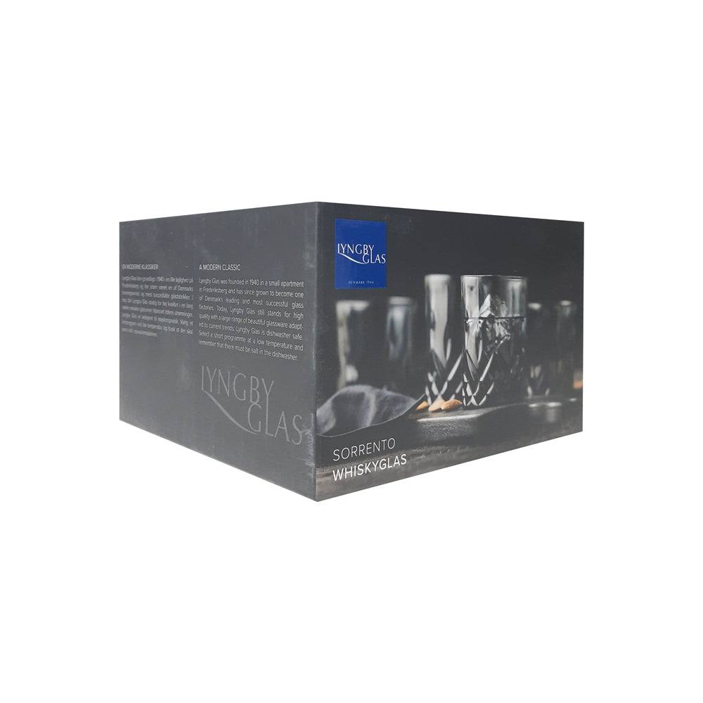 Lyngby Glas Sorrento Tumblers 320ml, Set of 4 - Smoke