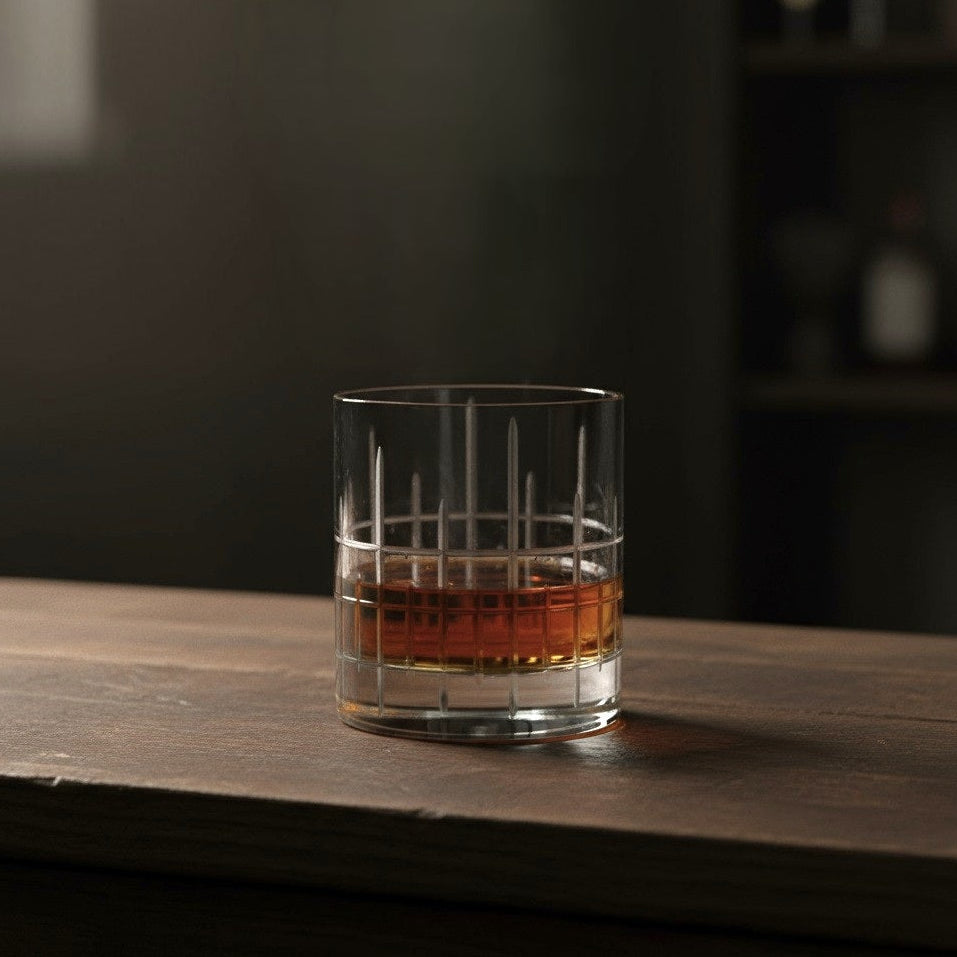 Manhattan Whiskey Tumblers 320ml, Set of 6