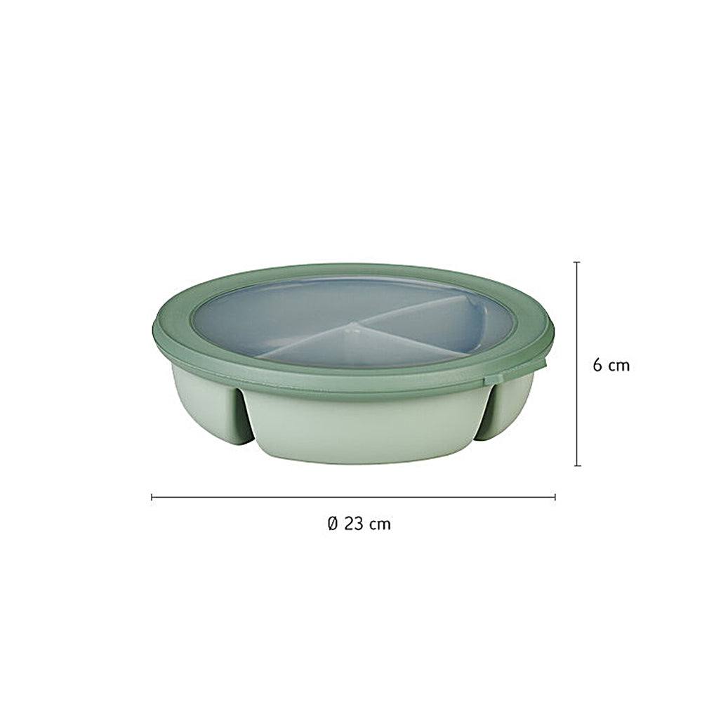 Mepal Netherlands Cirqula Bento Bowl With Lid - Nordic Sage