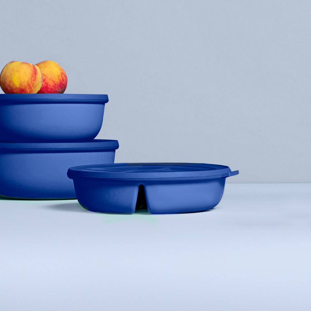 Mepal Netherlands Cirqula Bento Bowl With Lid - Vivid Blue