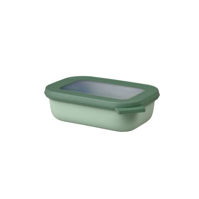 Mepal Netherlands Cirqula Rectangular Storage Box 500ml - Nordic Sage